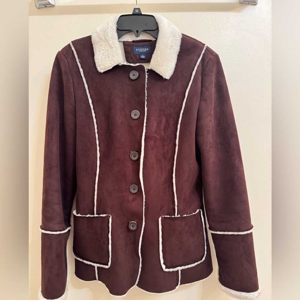 Faux Shearling Jacket - image 1